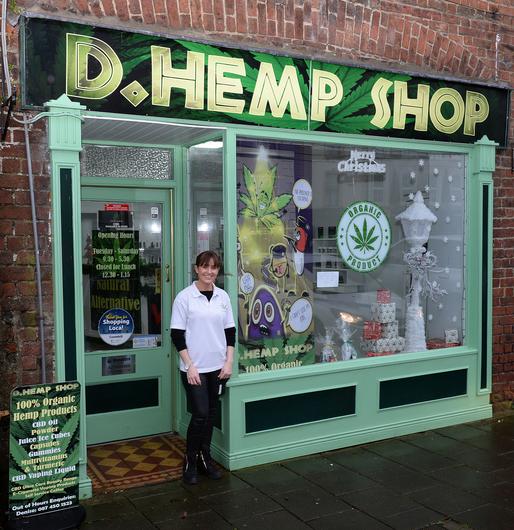 D. Hemp Shop in Cootehill, Co. Cavan. 