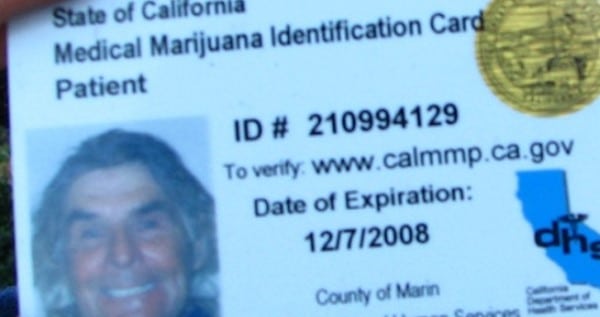 Medical Card is not needed in California